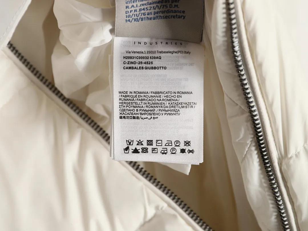 MONCLER 蒙口 HERMIFUR系列中长女款羽绒服