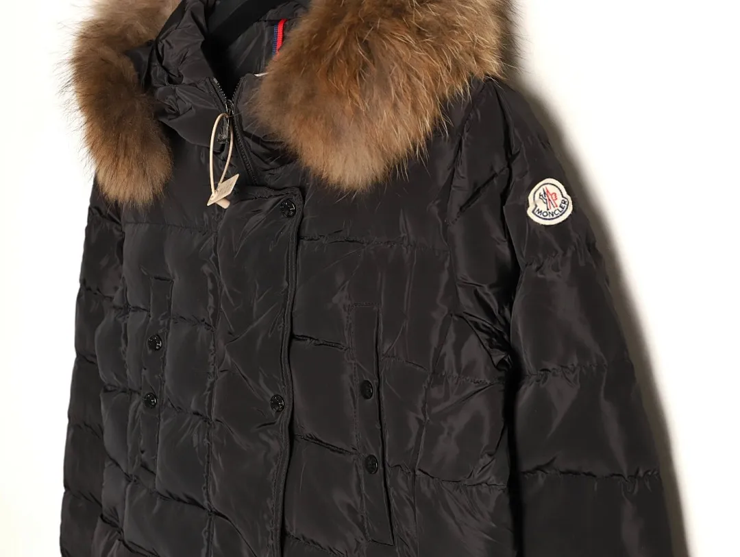 Moncler/蒙口 24ss Khloe杨幂明星同款长款哑光羽绒服