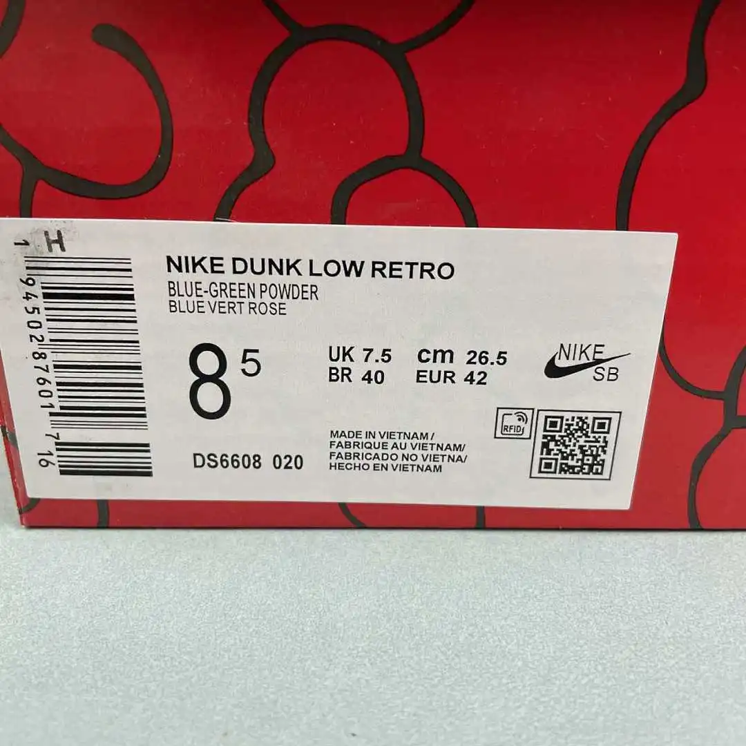 💰US$58 Nike Dunk Low DS6608-020 Size 36-45