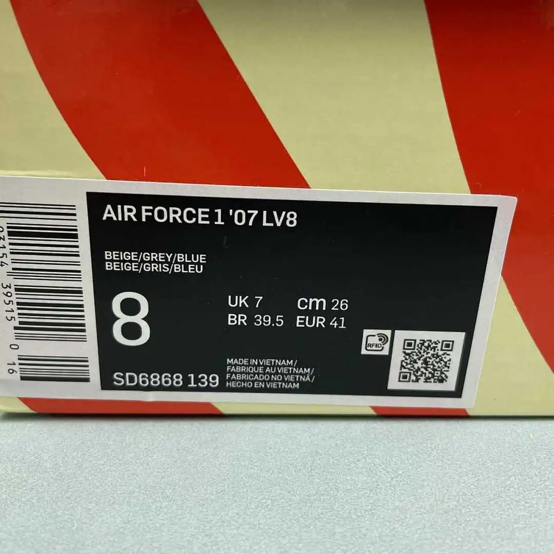 💰US$49 Nike Air Force 1 SD6868-139 Size 36-45