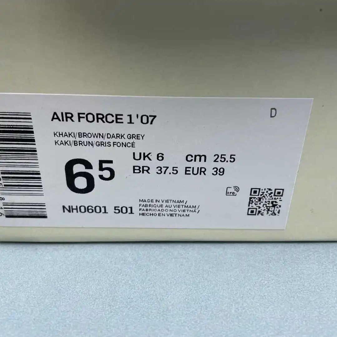 💰US$49 Nike Air Force 1 NH0601-501 Size 36-45