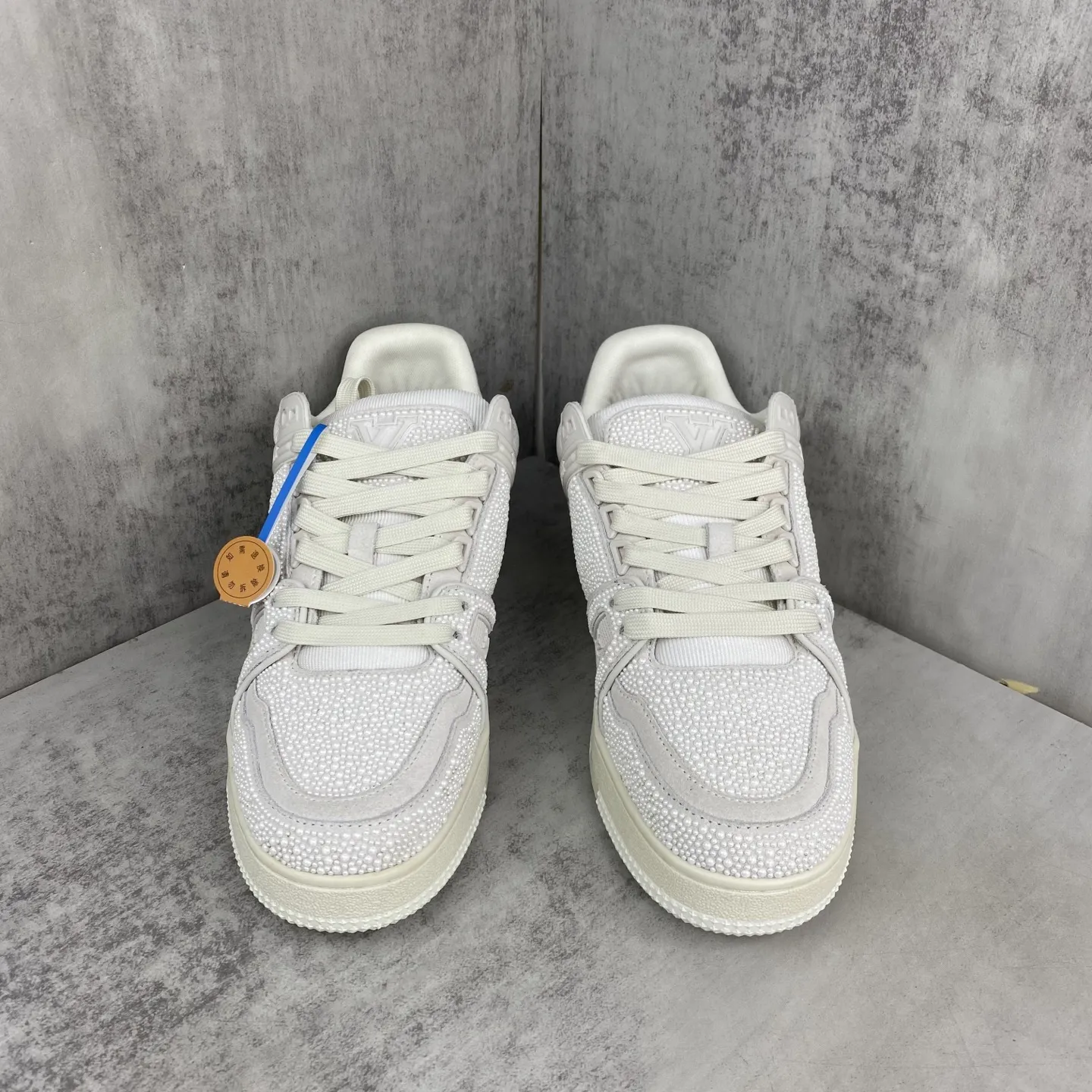 💰410🔥新款上架🔥2025 Louis*Vuitto* LV Trainer 最新款 大底和面料私模 绝对下血本费心思的一款鞋子 自Vifgil到来之后而设计的这一系列 每一季度都深受众多粉丝的青睐 TPU原版大底 原版包装 码数:38-45