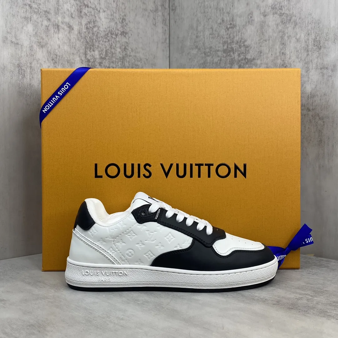 💰320🔥新款上架🔥 LV 24ss 航海刺绣运动鞋 Confetti系列 全皮材质 麂皮拼接小牛皮 版面是L家航海元素的刺绣 进口橡胶发泡大底 码数:35-45