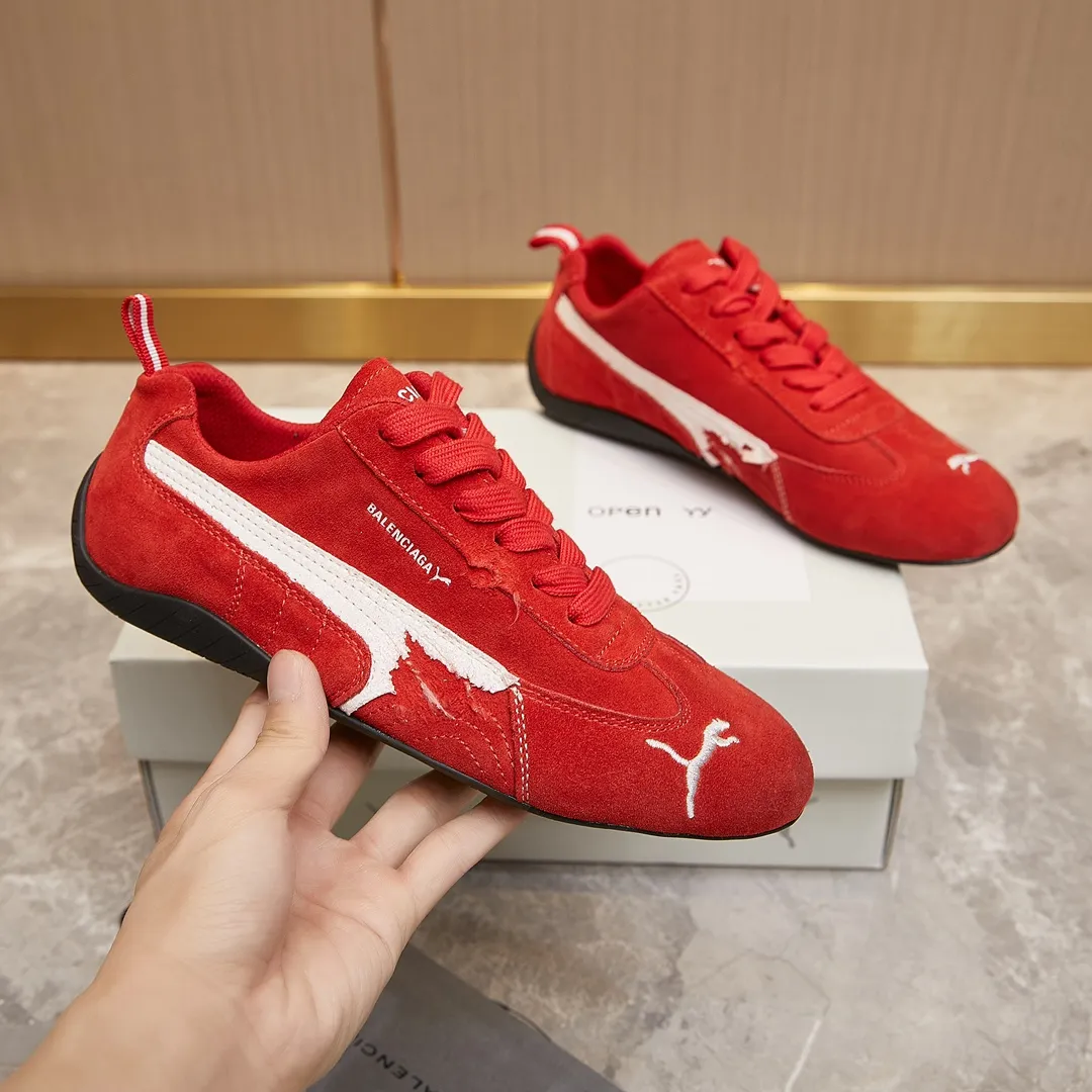p240 巴黎世家联名彪马 / Balenciaga and Puma 巴黎世家彪马联名德训薄底运动鞋 35-45