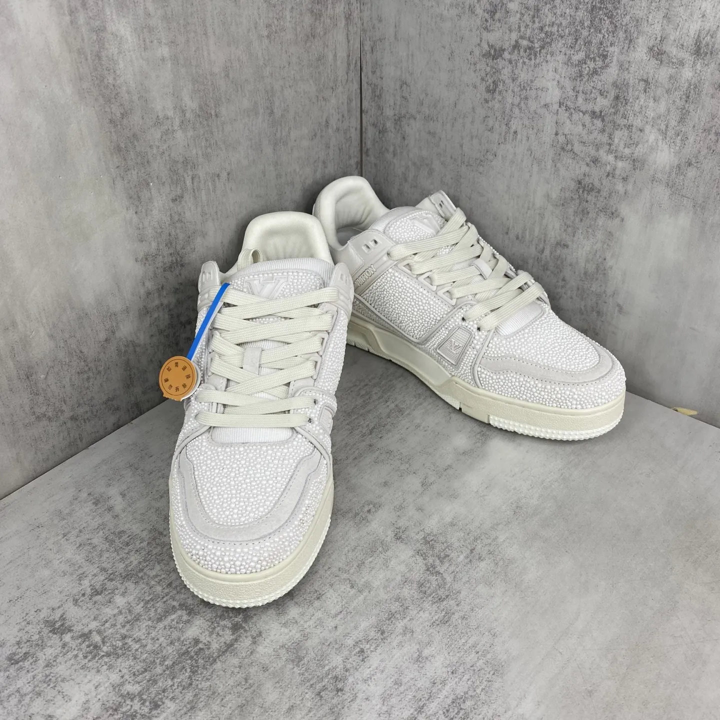 💰410🔥新款上架🔥2025 Louis*Vuitto* LV Trainer 最新款 大底和面料私模 绝对下血本费心思的一款鞋子 自Vifgil到来之后而设计的这一系列 每一季度都深受众多粉丝的青睐 TPU原版大底 原版包装 码数:38-45