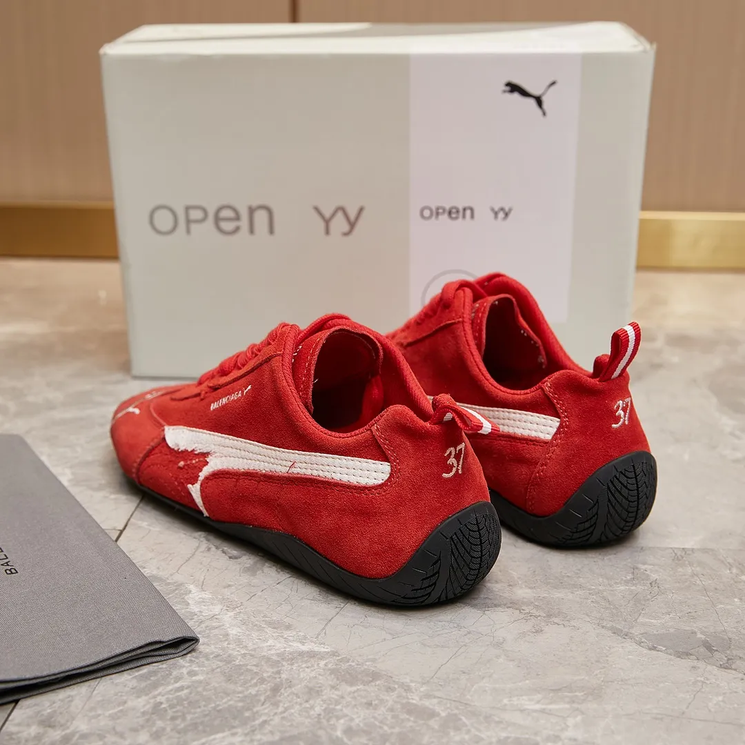 p240 巴黎世家联名彪马 / Balenciaga and Puma 巴黎世家彪马联名德训薄底运动鞋 35-45