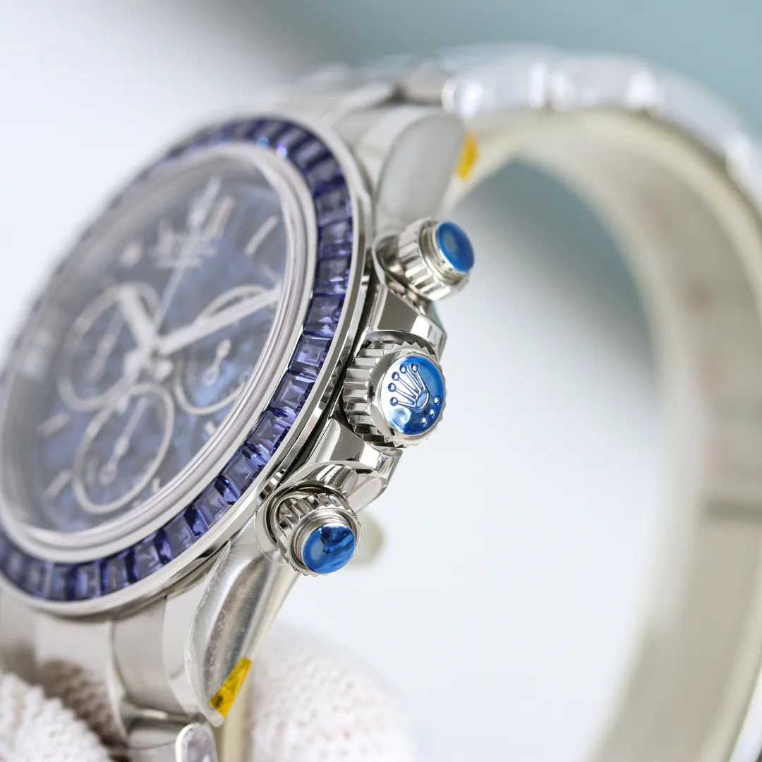 劳力士-迪通拿&ldquo;极地冰川&rdquo;以蓝为境 以械为骨 腕间藏着深海的静谧与时间的精密。