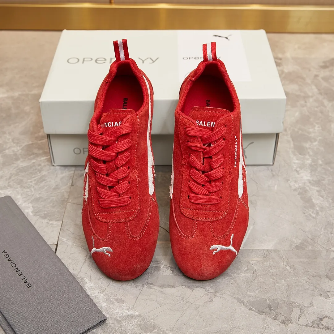 p240 巴黎世家联名彪马 / Balenciaga and Puma 巴黎世家彪马联名德训薄底运动鞋 35-45