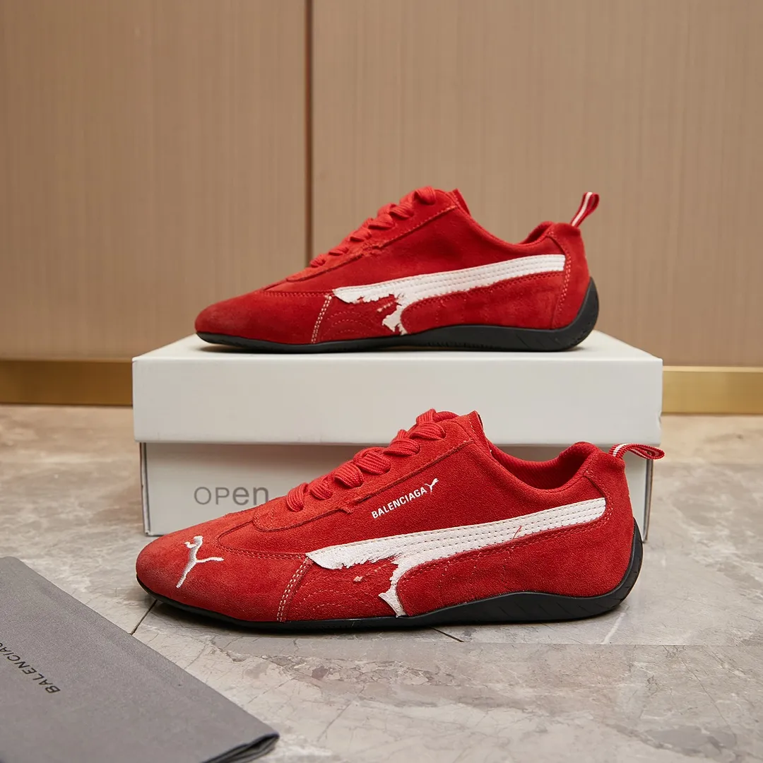 p240 巴黎世家联名彪马 / Balenciaga and Puma 巴黎世家彪马联名德训薄底运动鞋 35-45