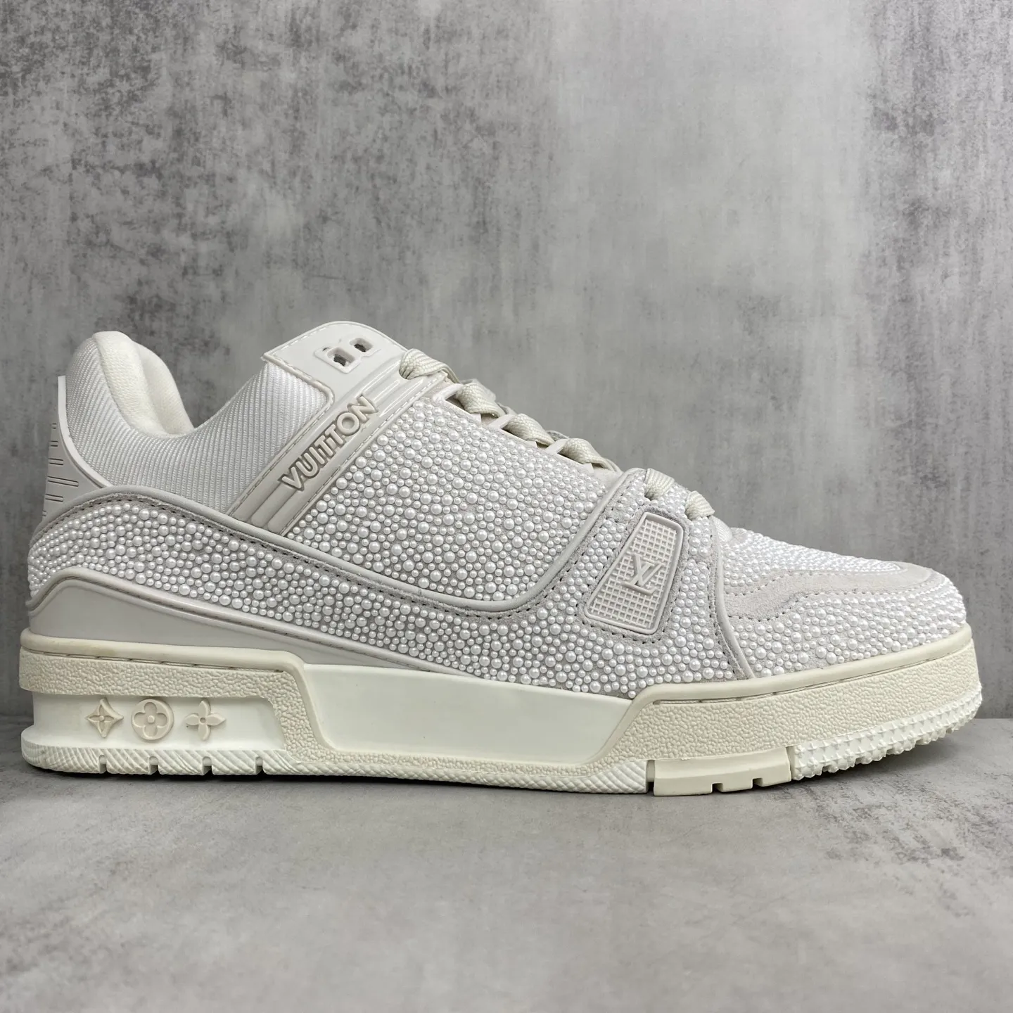 💰410🔥新款上架🔥2025 Louis*Vuitto* LV Trainer 最新款 大底和面料私模 绝对下血本费心思的一款鞋子 自Vifgil到来之后而设计的这一系列 每一季度都深受众多粉丝的青睐 TPU原版大底 原版包装 码数:38-45