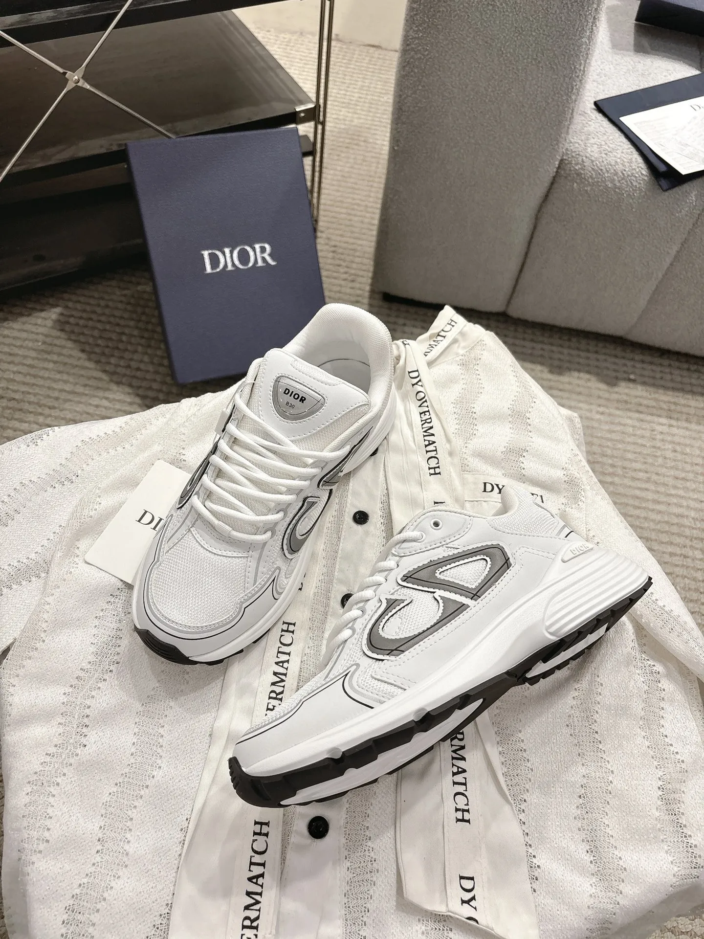 Dior B30 Sneakers Size 39-46 Men's Luxury Fashion Designer Footwear