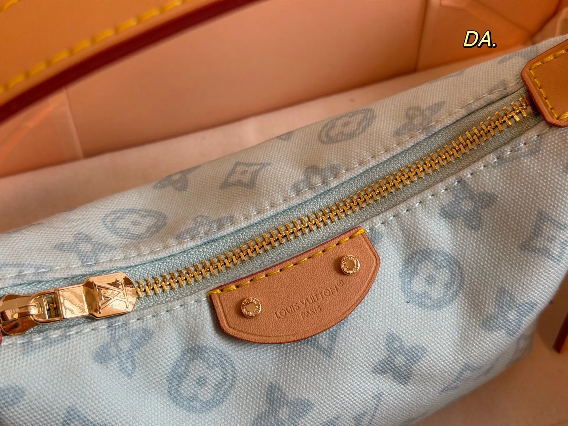 LV 1:1 premium Nano Diane bags in pastel pink, mint green, baby blue, and cream Monogram Empreinte leather with boutique packaging - xiashuluxe