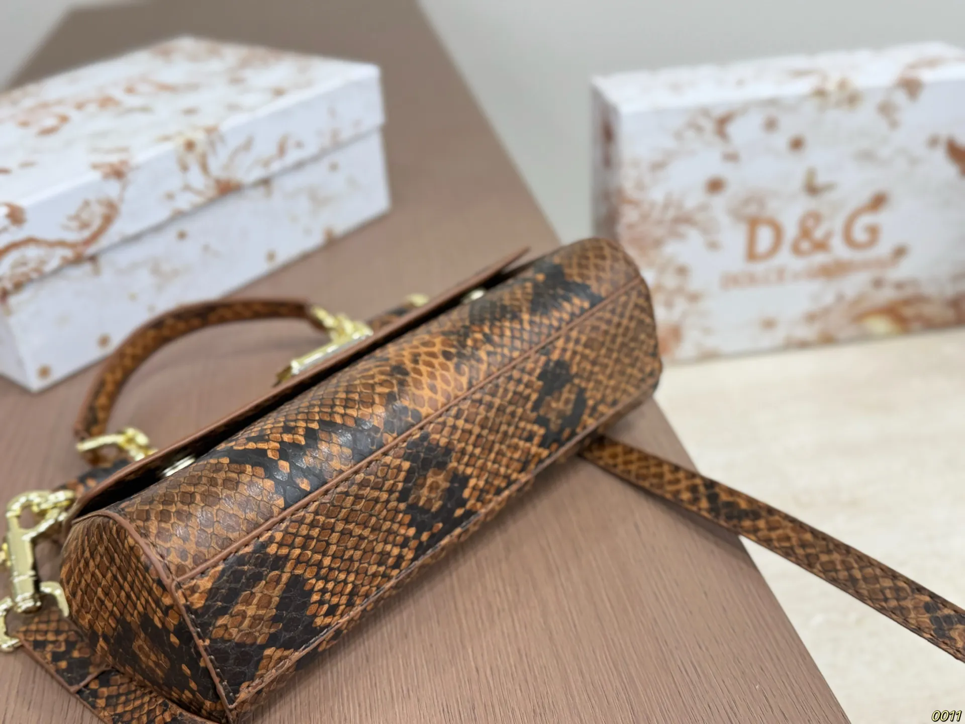 Elite D&G Sicily Bag Python Skin Finish HD QC Photos