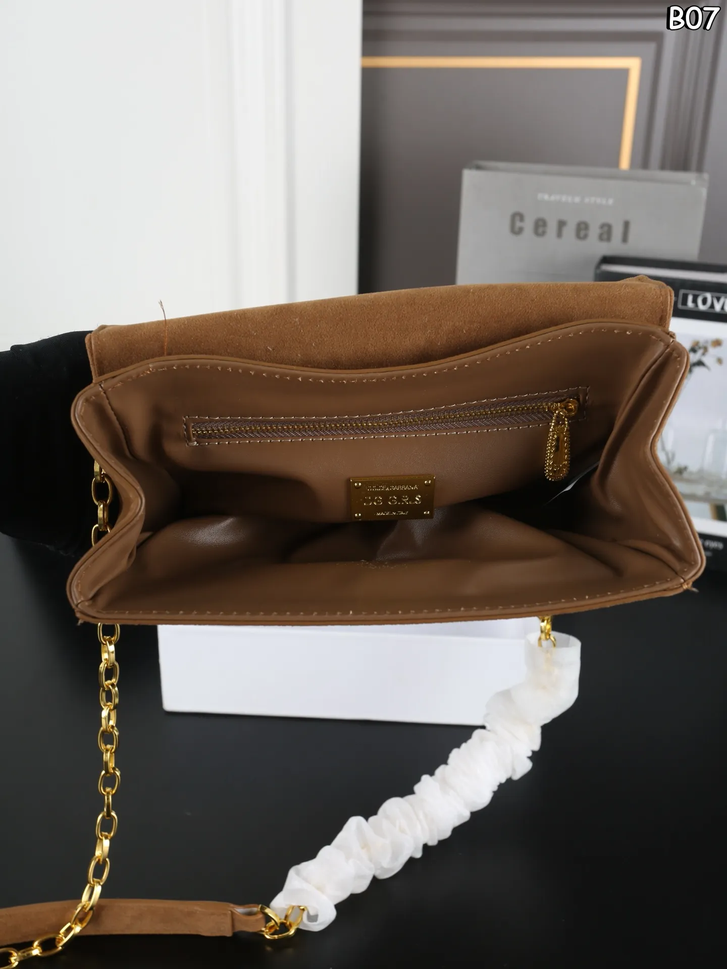 Elite Suede D&G Baroque Bag Collection - xiashuluxe