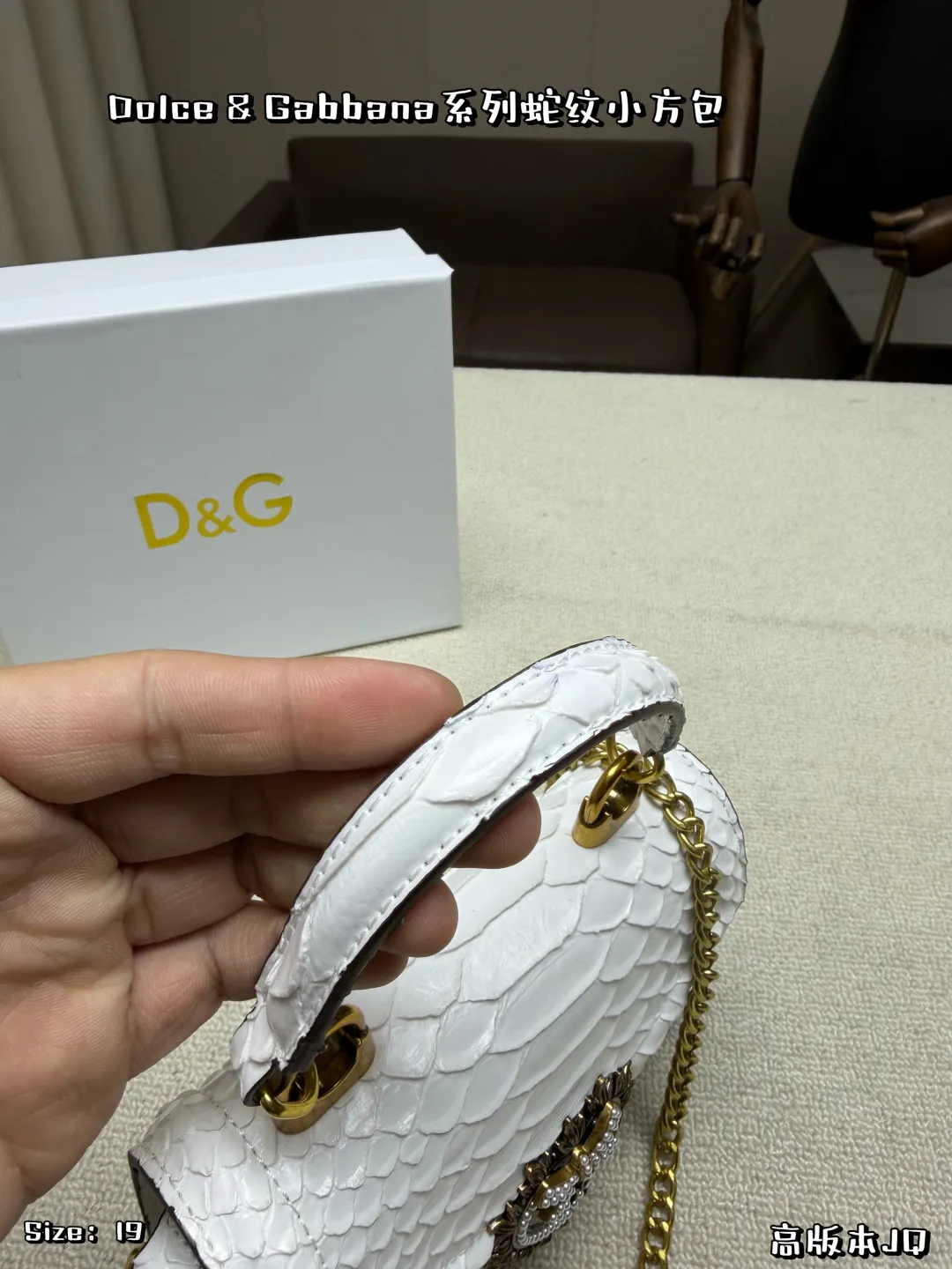 Designer D&G Devotion Bag Tax-Inclusive Shipping UK & Europe