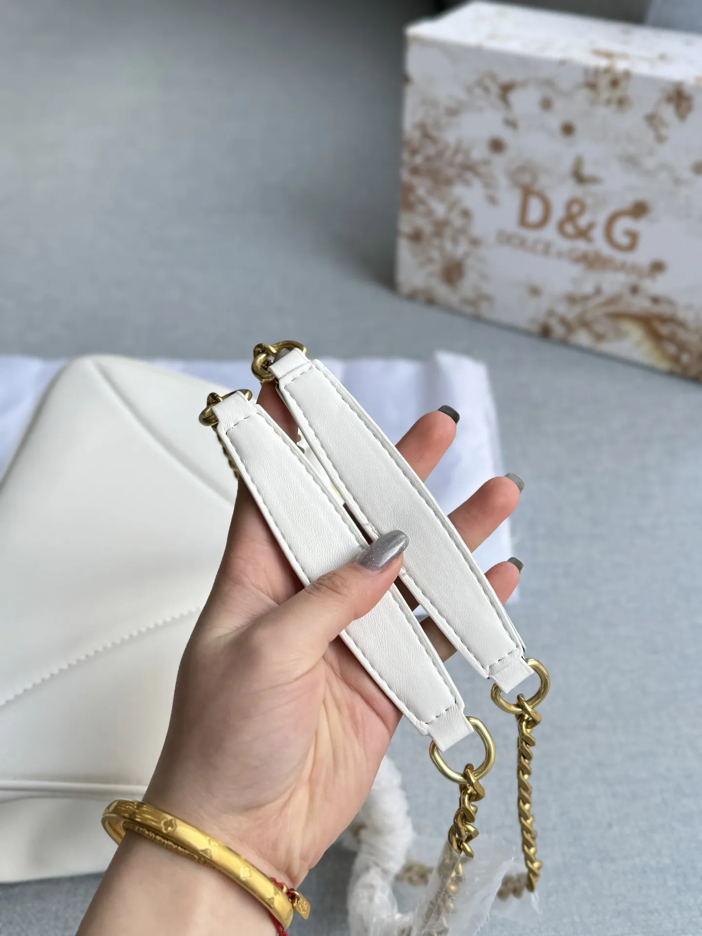 Elite D&G Devotion Bag Black Leather Tax-Inclusive UK