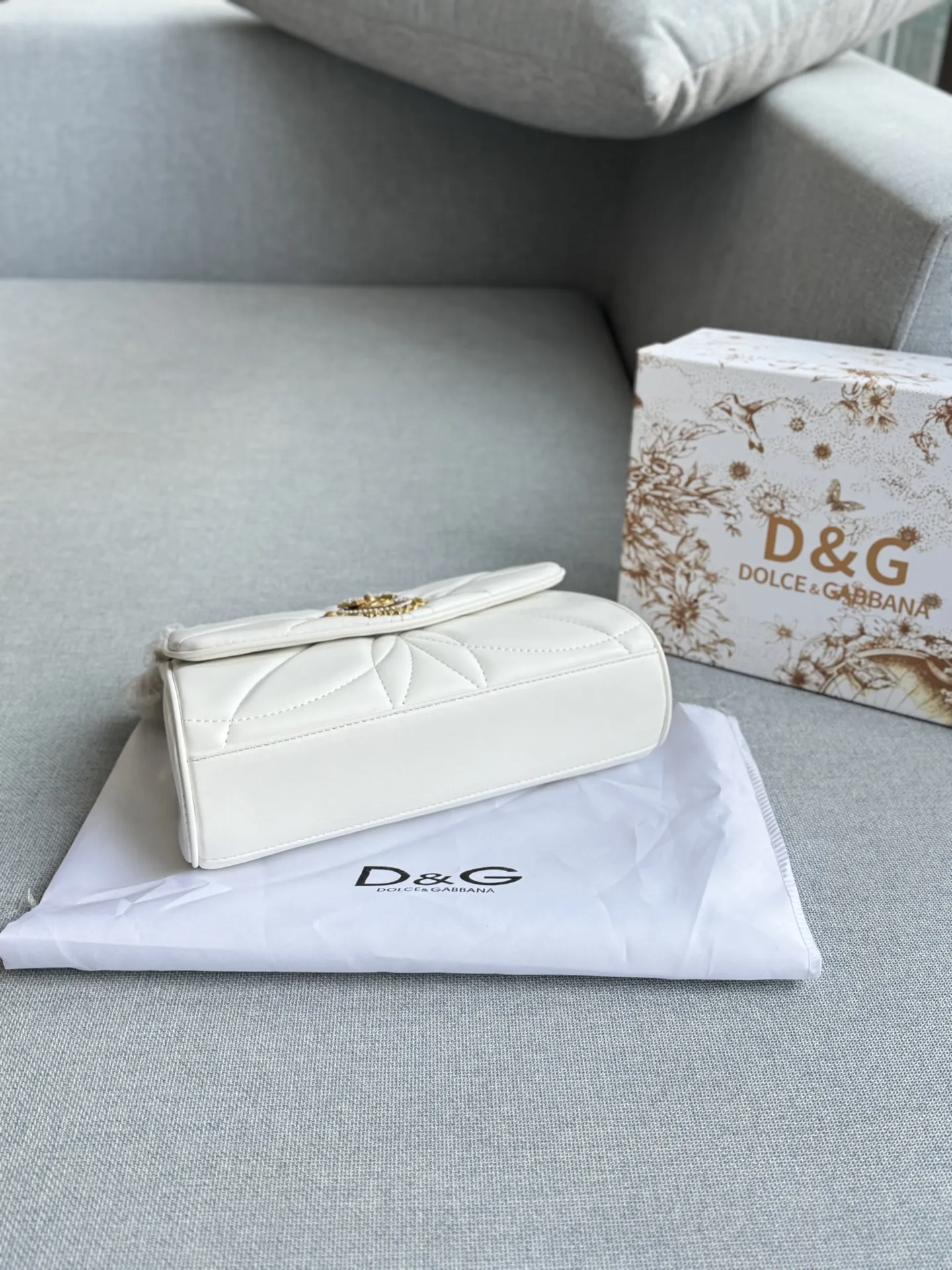 Luxury D&G Devotion Chain Bag HD QC Photos Europe Shipping