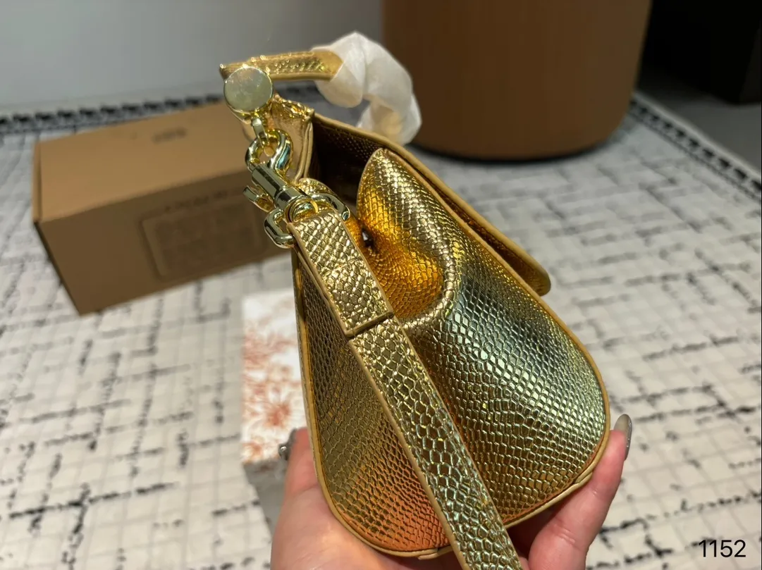 P135 礼盒🎁 DG 杜嘉班纳 新款 手提 单肩 斜挎款 官网最新包 喜欢的不得了 特别有腔调 颜值无敌高 复古 优雅 奢华 大气 &hellip;&hellip;想到一切美好的词都想给它 一定要入的款 尺寸 18.10.17