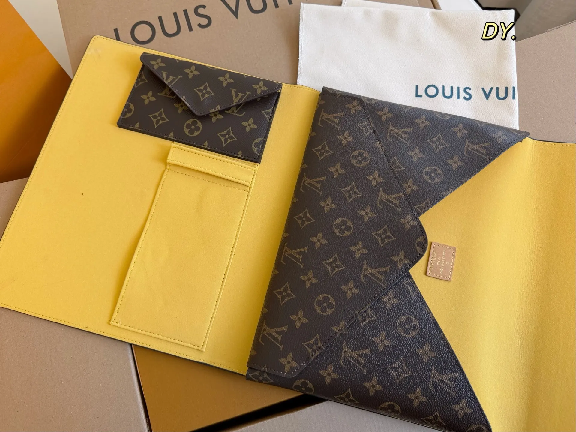 LV Monogram Document Holder 1:1 Premium UK Collection