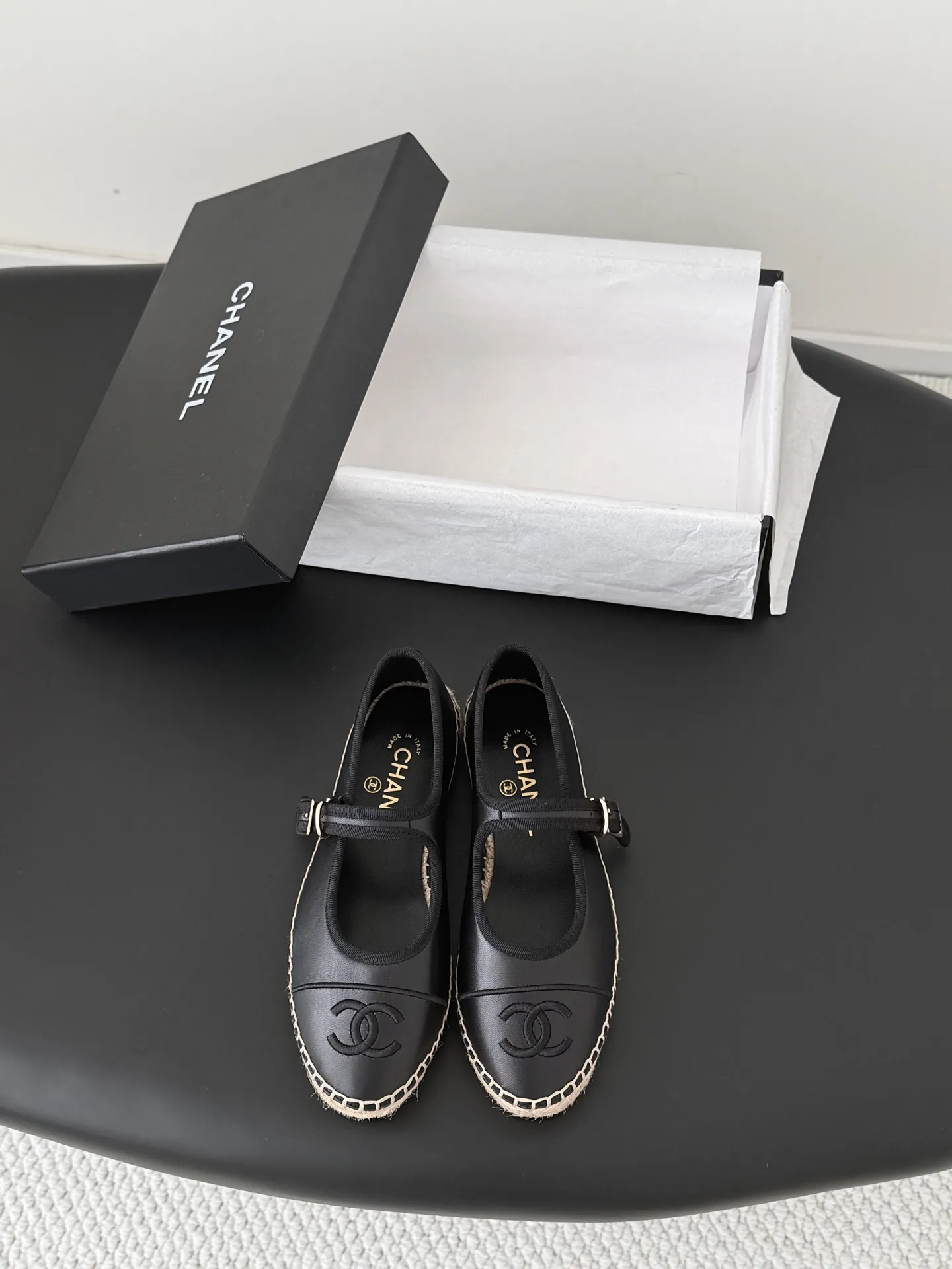Chanel 26P Mary Jane Espadrilles Size 41 1:1 Quality UK