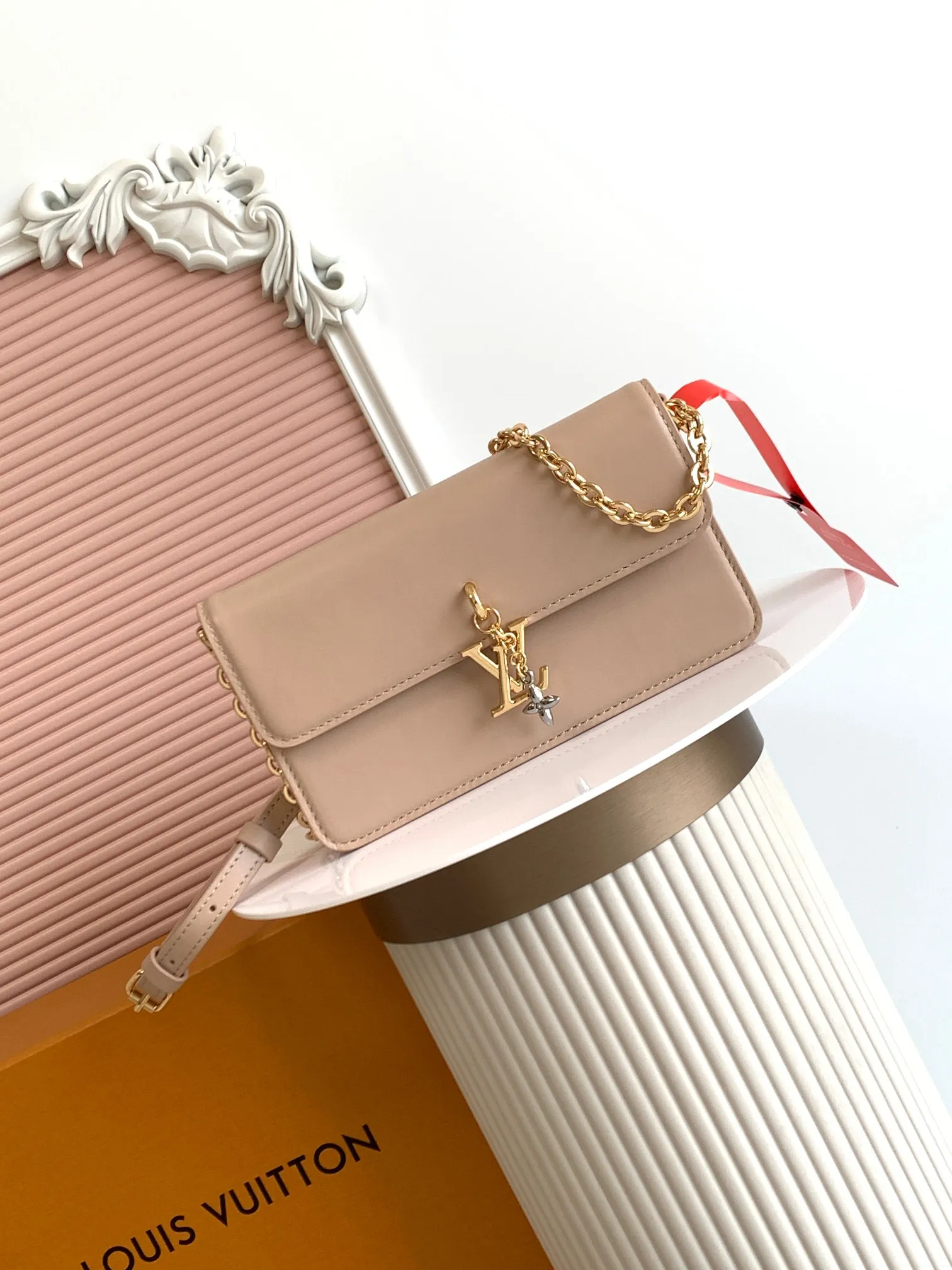 LV Bloom Wallet On Chain M14547 Light Blue 1:1 Quality Europe
