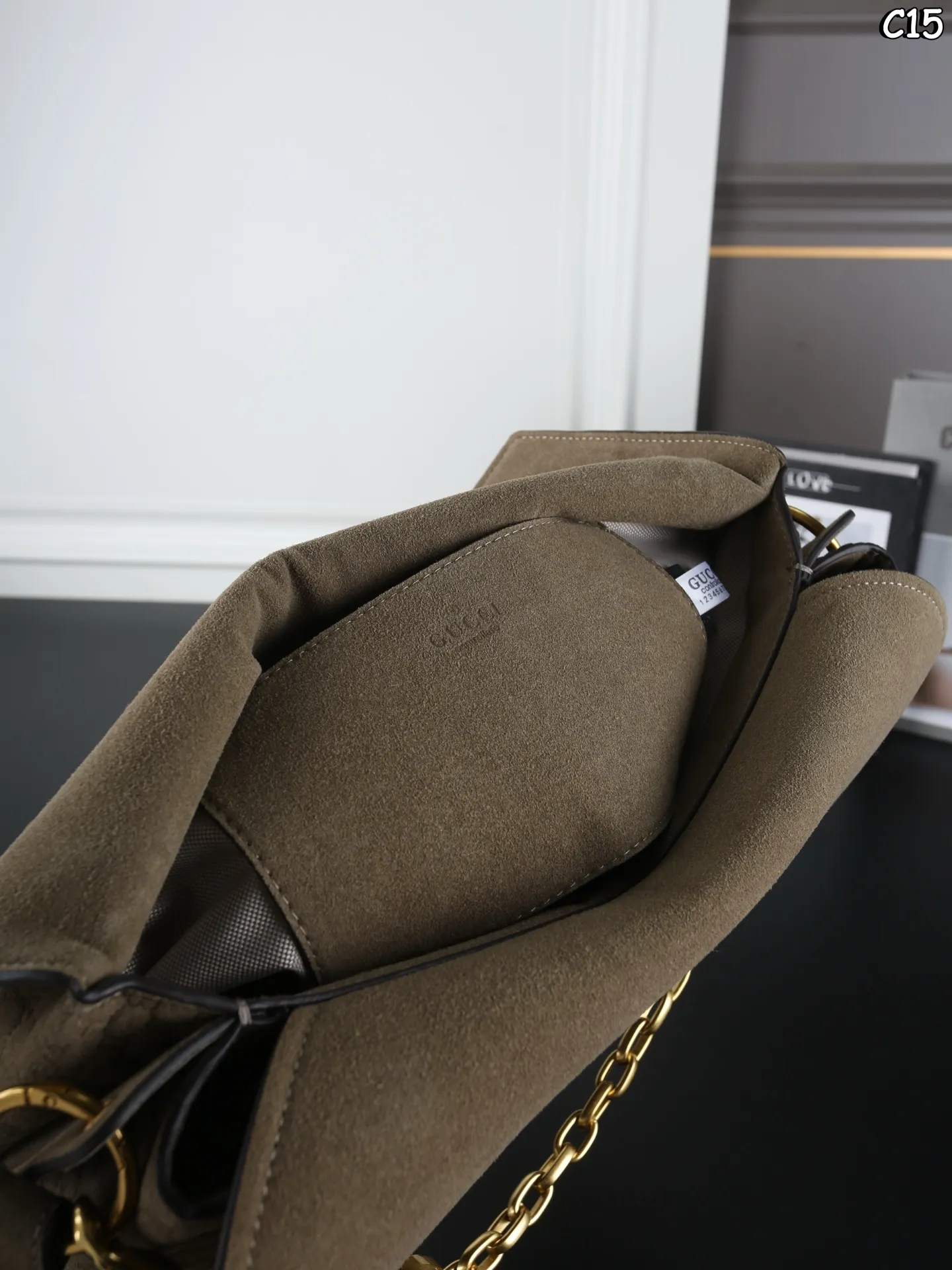 Luxury Suede Chain Bag 1:1 Quality Europe Delivery