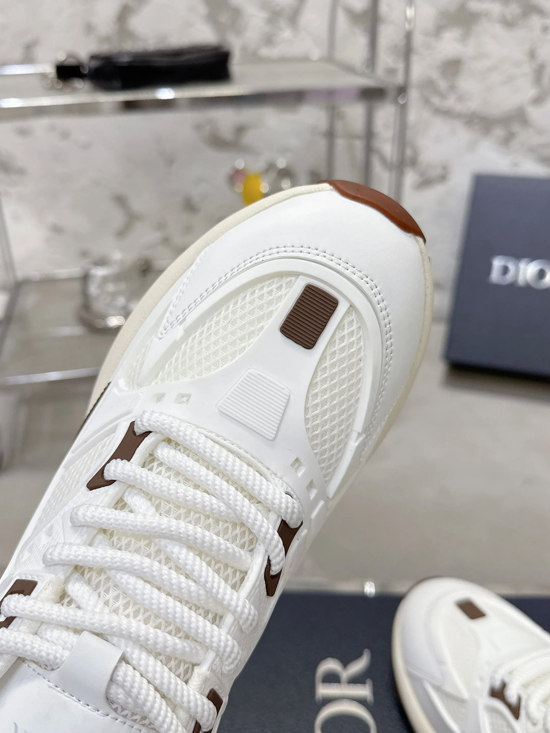 1:1 Dior B80 Lounge Knit Sneakers Italy Spain Delivery