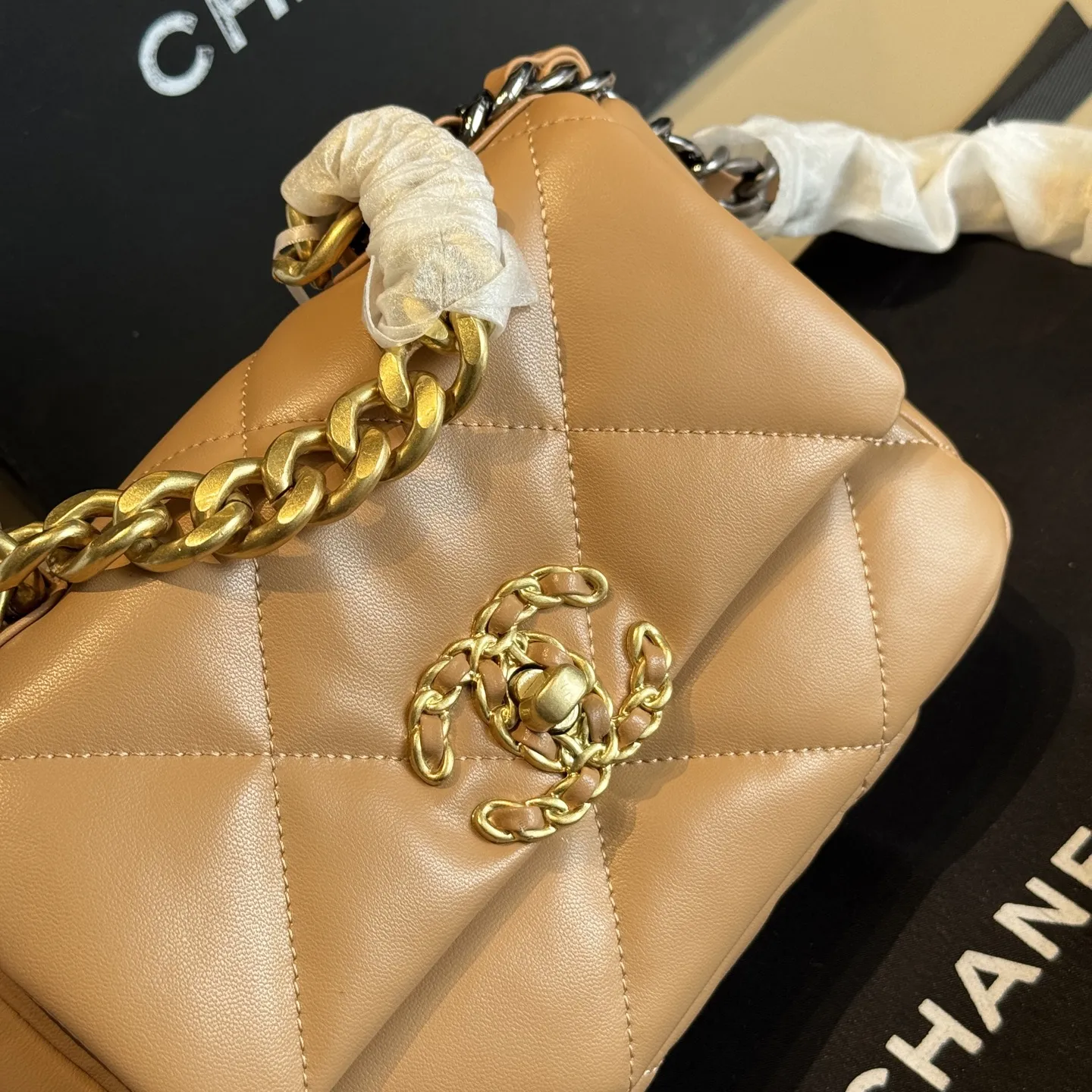 Chanel 19 Small 20cm Medium 26cm Europe Shipping