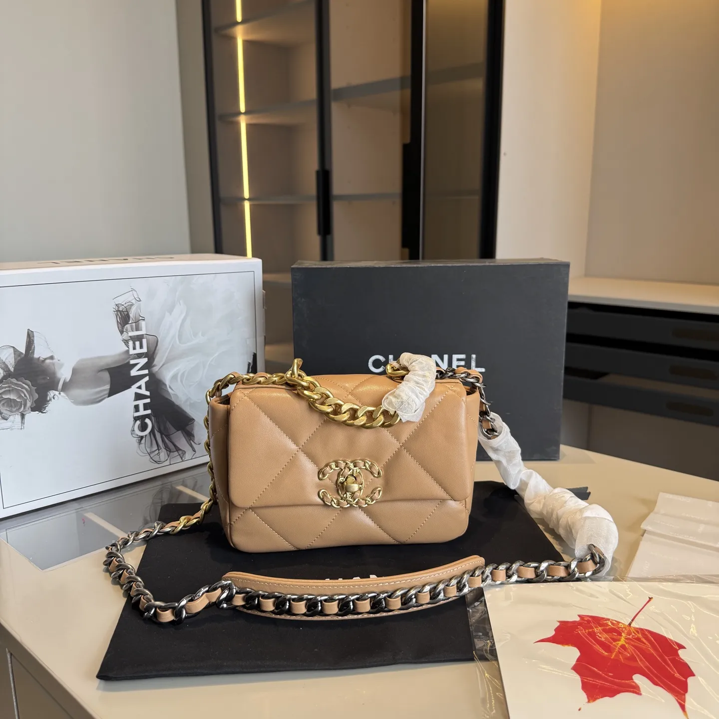 Premium Chanel 19 Chain Bag Italy Spain Delivery
