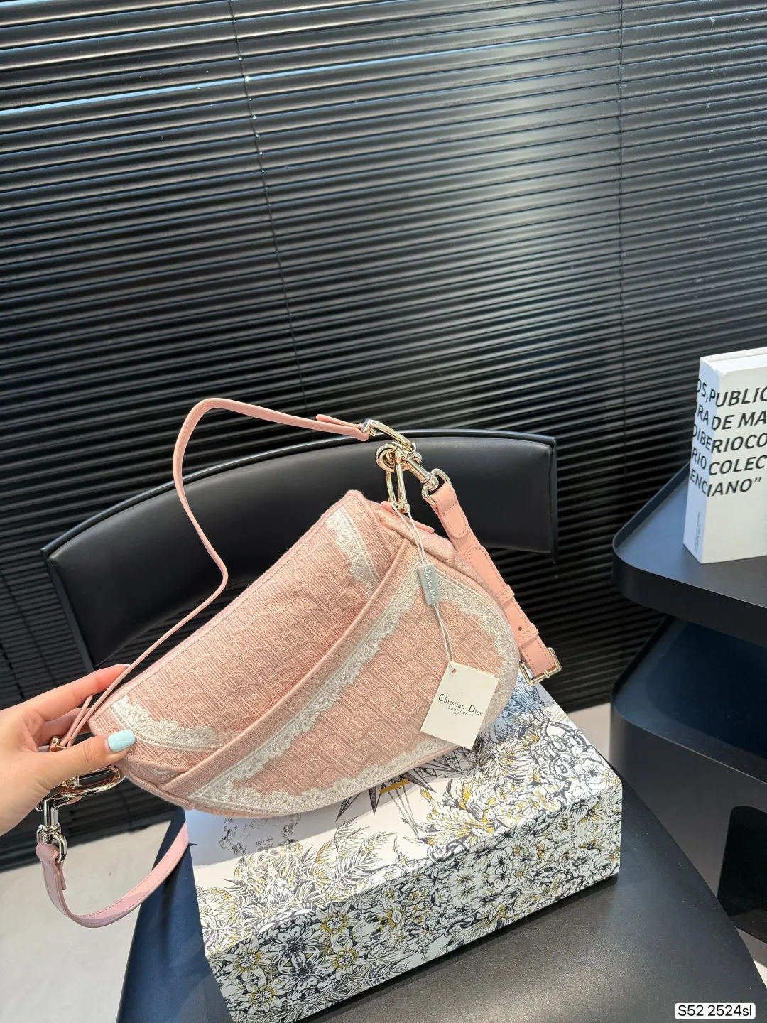 1:1 Dior Saddle Bag Embroidery HD QC Video Europe