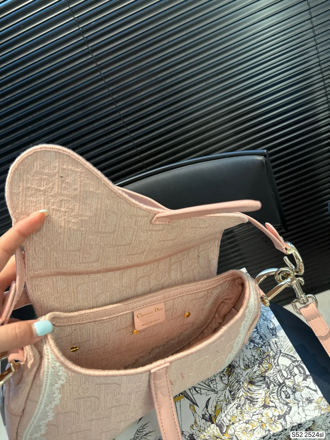 Dior Saddle Bag Full Packaging Foldable Box Europe Delivery