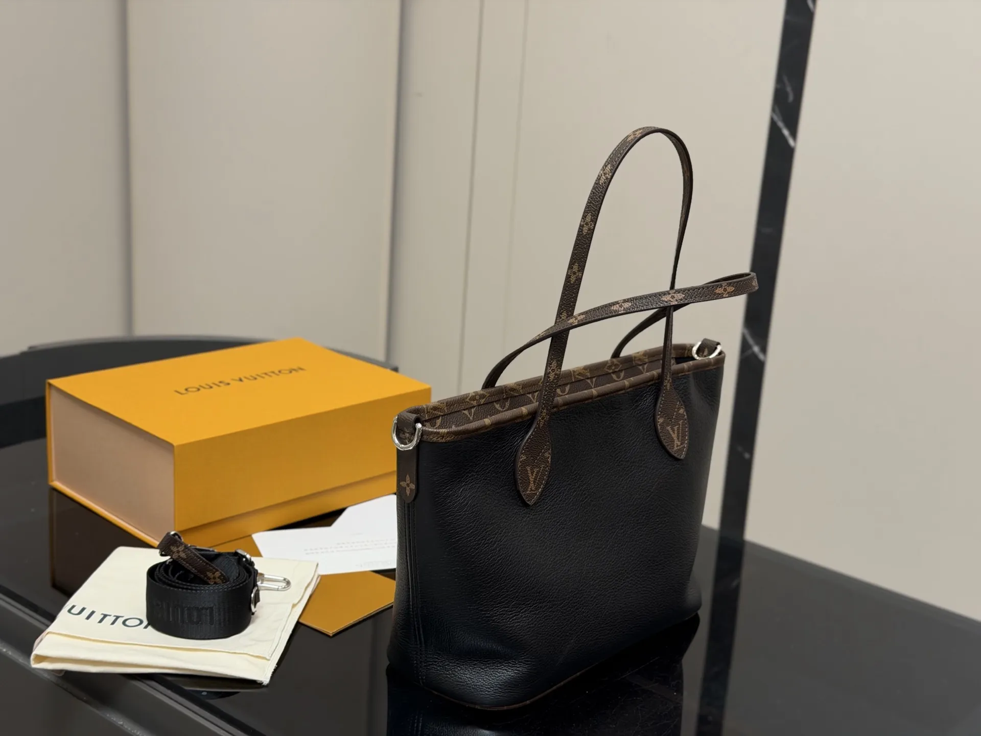 Premium LV Neverfull MM Double Customs Clearance Europe