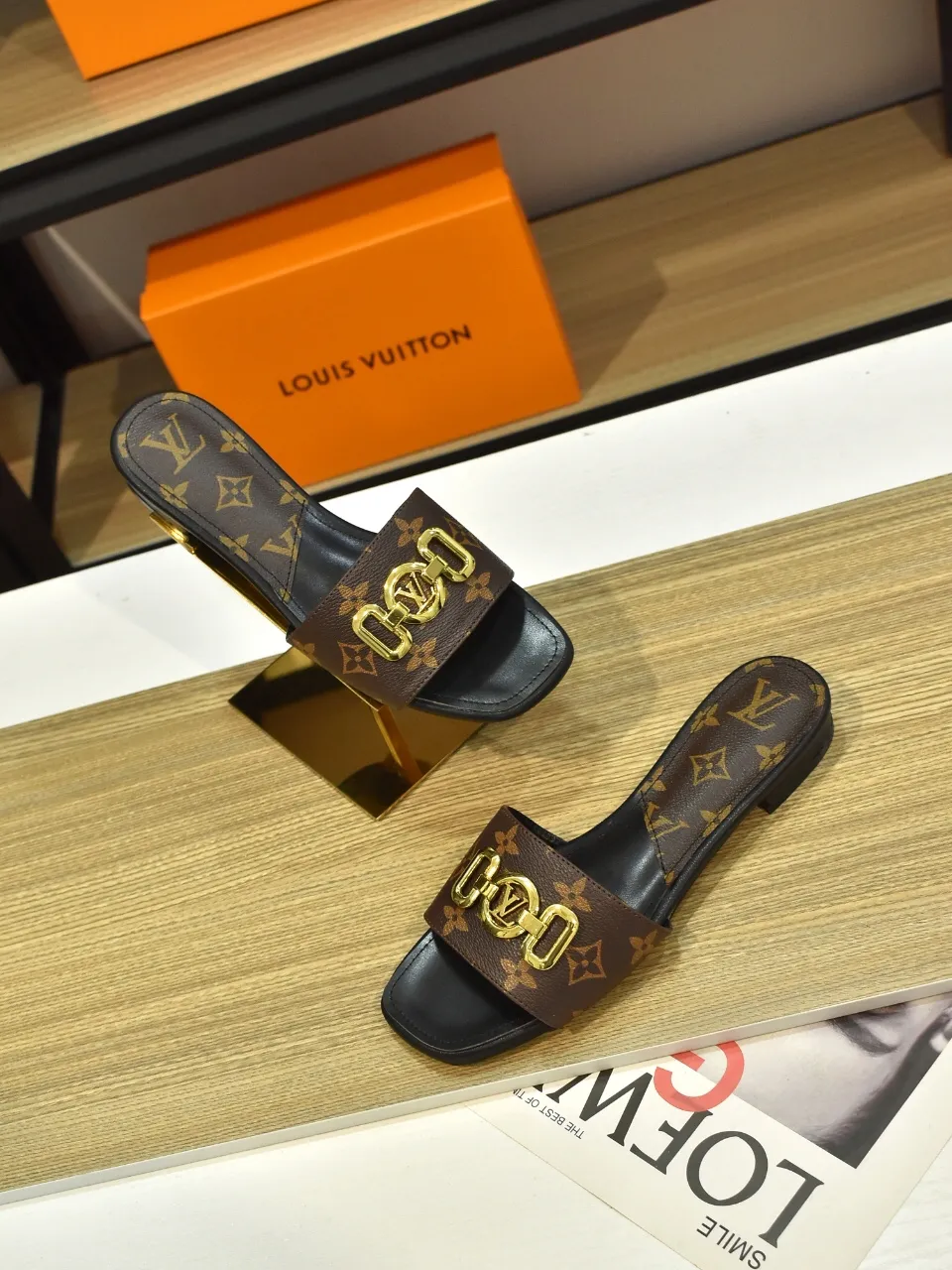 LV Sandals Women Luxury Footwear UK Shipping