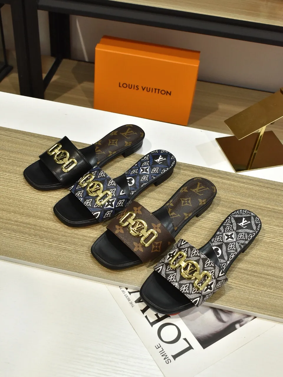 LV Sandals Factory Direct Europe Delivery