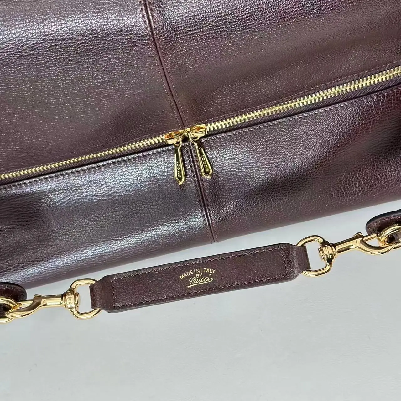 [發]720。 GUCCI新款专柜品质，顶级原单货，实物实拍！款号:864485啡布，🎈🎈🎈尺寸：宽46X高29X侧宽20.5cm，🎉🎉🎉出货啦！