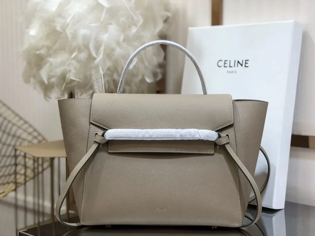 Celine Belt Mini Bag France, luxury handbag store in Paris, authentic calfskin leather, buy at xiashuluxe