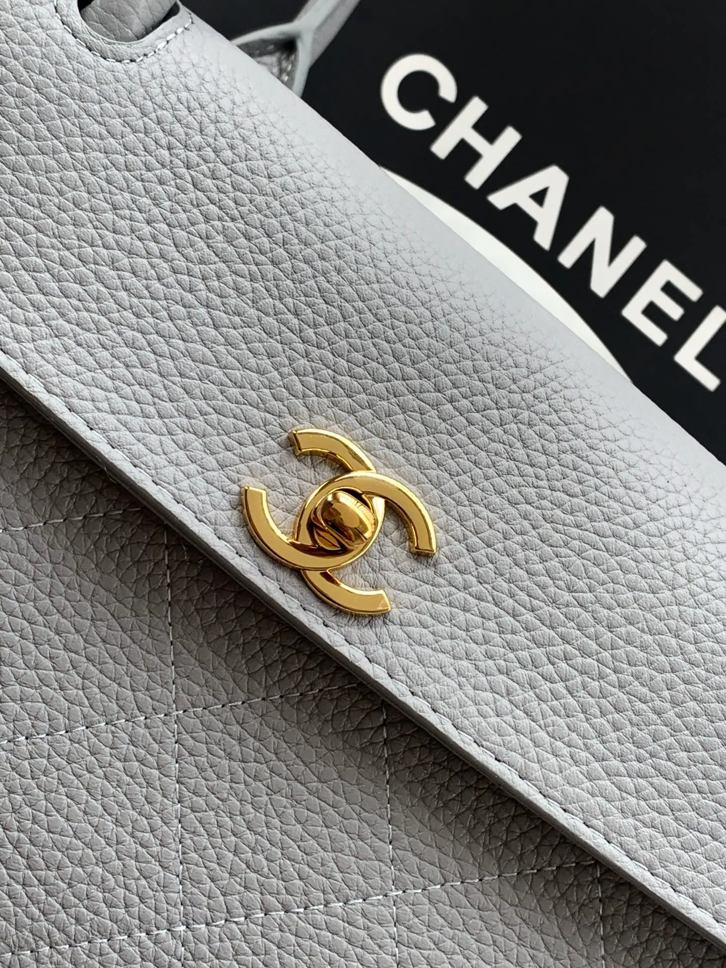 Chanel Bowling Bag UK, fashion luxury quilted leather bag, high-end designer accessory, xiashuluxe shop