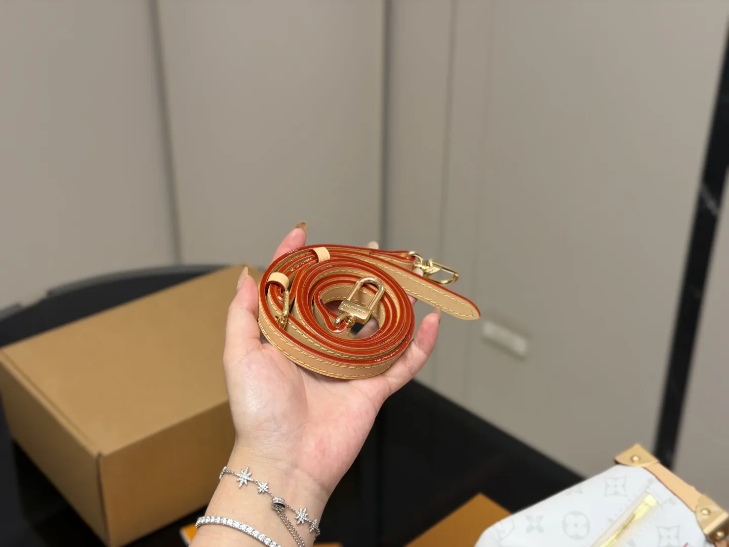 &yen;205（配折叠盒飞机盒） size：23*16cm 超时空爆款 Lv 王炸新款包 谷爱凌 走秀小软箱s来了终于!!! 超级洋气 upupup 搜索🔍Lv 软箱子（盒子）