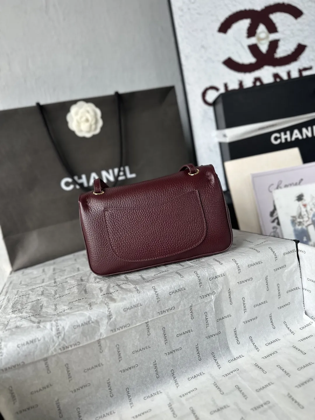 顶级货_跑量价p680 【配小香专属白盒】法国&middot;高端定制品 Chane1 Chane1 26B新款 cf Maxi miniロ盖包 26B 新尺寸mini口盖包 前几季的maxi 尺寸也超喜欢， &hearts; 这季的小尺寸更显精致！小小一只显可爱依旧是 maxi Flap的简约设计和皮质，手感软糯自带松弛感；背面带口袋；淡金色五金低调奢华～20cm的尺寸日常实用，小个子也轻松驾驭、肩带长度可以调节、单肩斜跨都可以呀！很适合日常背呀！ 款号AS6573 尺寸13-20-6CM
