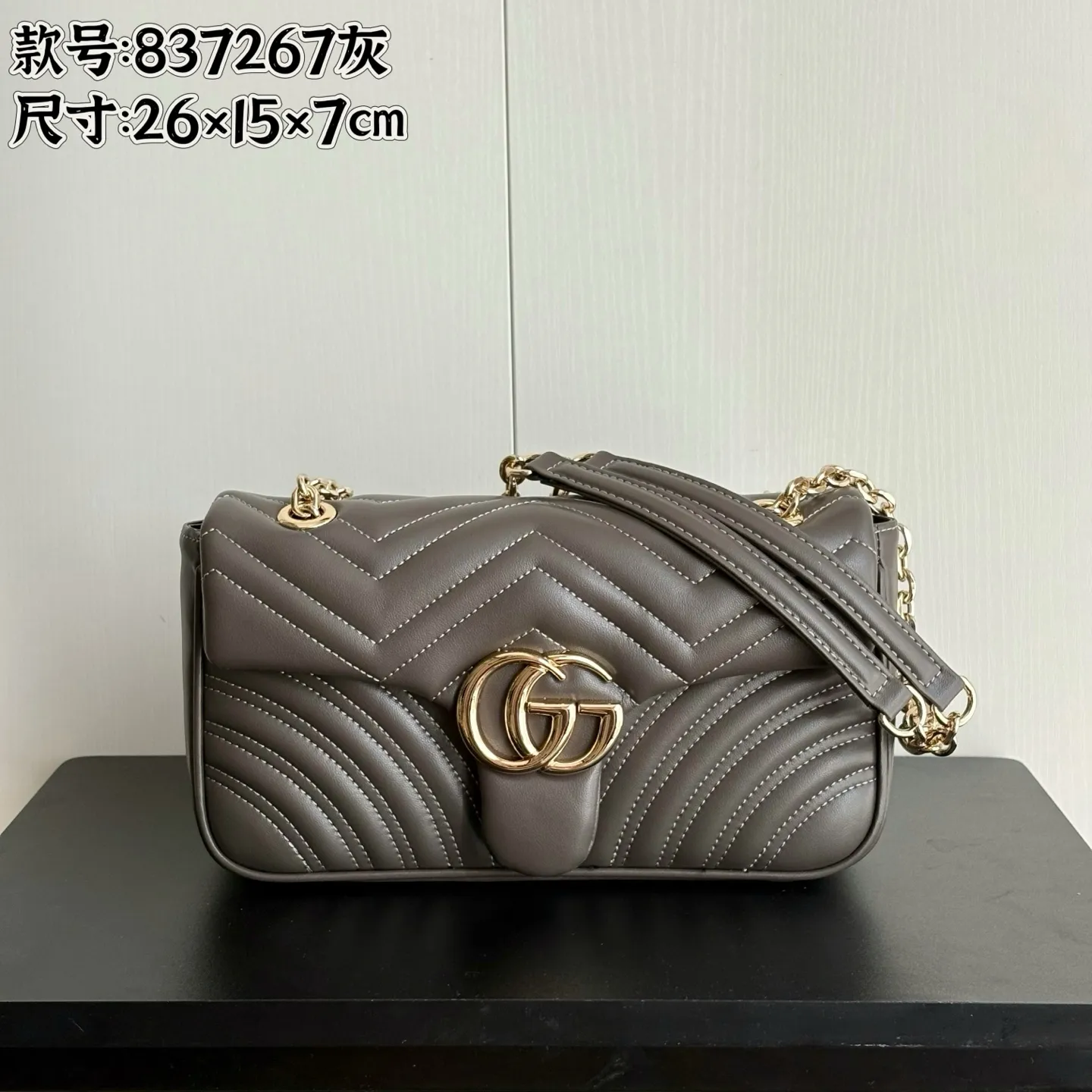 升级版实拍#💰200 款号:837267 尺寸:26/15/7cm Marmont2.0系列 火爆!