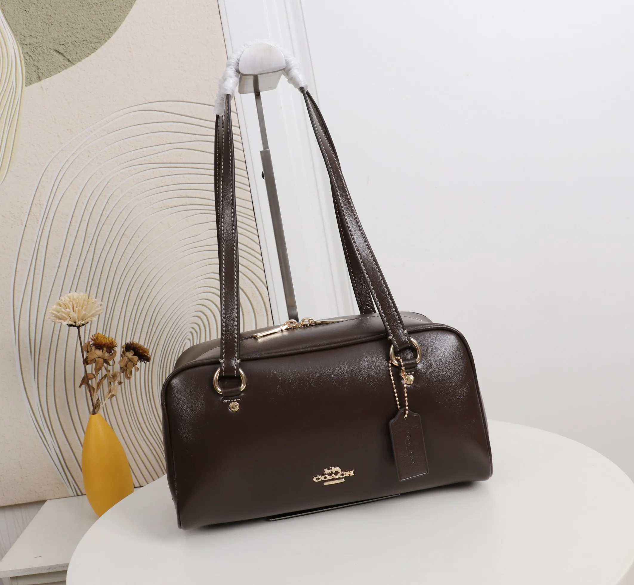 💰170 Coach 寇驰 波士顿单肩包 尺寸：30*14*13cm 型号：CFP00