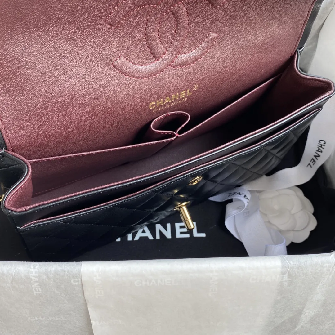 Timeless medium flap leather handbag, versatile luxury women purse for all occasion xiashuluxemoments