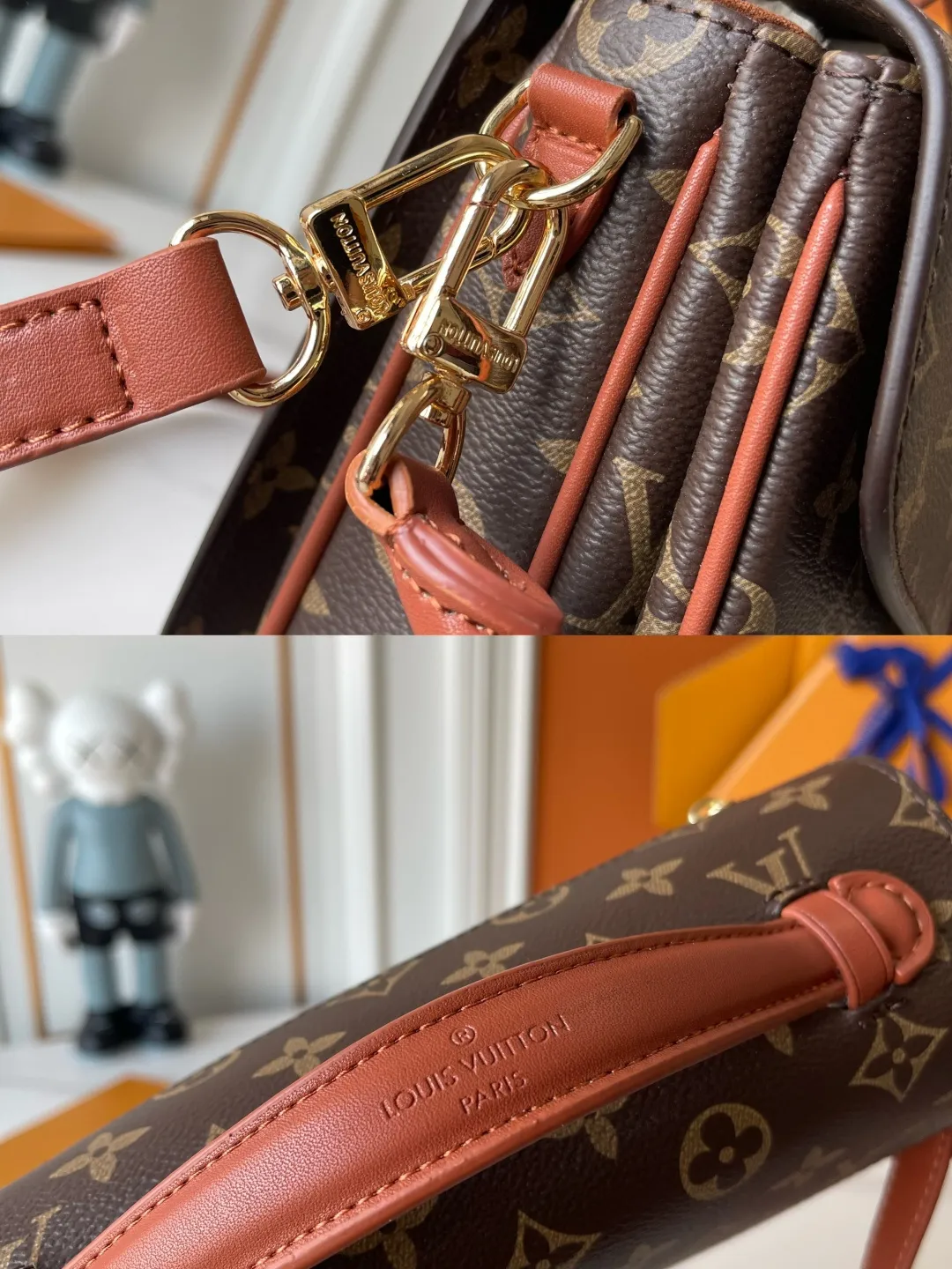 升级版批 批150 M40780 M3A801 M46279 M48280本款Pochette Met手袋以标志性Monogram帆布裁出信封式构型,搭配经典皮革饰边和S-lock锁扣,并设内隔层稳妥收纳贵重物品。可单肩、斜挎或使用新式手柄拎在手中,出席日间或晚间场合皆宜 尺寸:25x19x7厘米 (长度x高x宽) Monogram 图案涂层帆布牛皮革饰边微纤维内衬金属件 S-lock锁扣内隔层 可收纳6.7寸智能手机、耳机、Sarah长款钱夹、太阳眼镜和钥匙 法国、西班牙或意大利制造,或采用进口材料于美国制造 肩带:可拆卸,可调节 包带半长:21.0厘米 包带半长可调至:52.0厘米手柄:单手柄,可拆卸